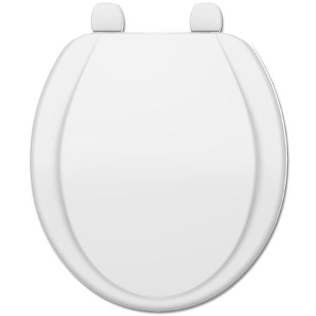 Imagem de Assento universal oval exportação plus branco convencional polipropileno tupan