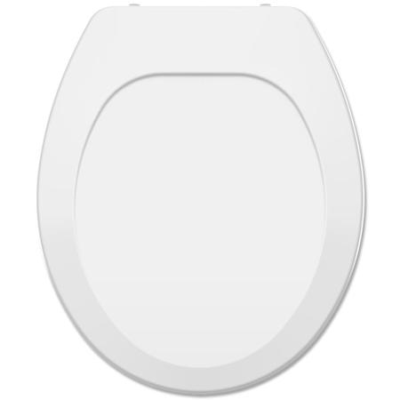 Imagem de Assento universal oval premium branco convencional polipropileno tupan
