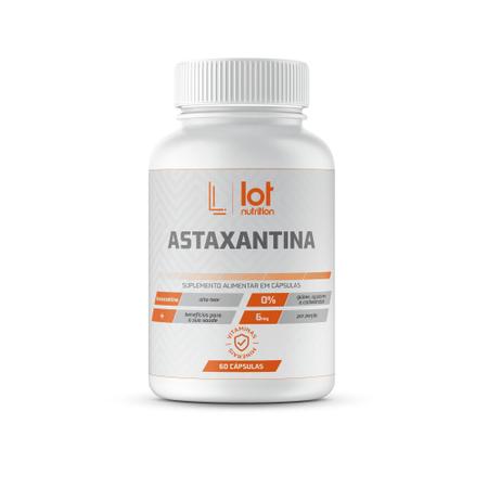 Imagem de Astaxantina 6Mg 60 Cápsulas Lot Nutrition