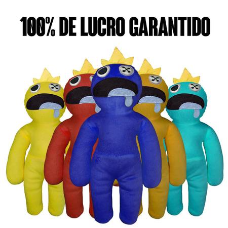 Boneco De Pelúcia Banban Rainbow Friends Jogo Roblox. no Shoptime