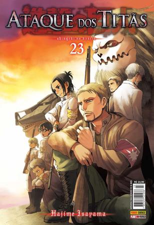 Ataque Dos Titãs Shingeki No Kyojin Mangá Vol. 23 Português