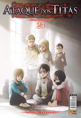 Livro Ataque dos Titãs Vol. 1 de Hajime Isayama pela Panini Brasil (2021)