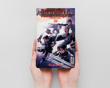 Ataque Dos Titãs Shingeki No Kyojin Mangá Vol. 26 Português