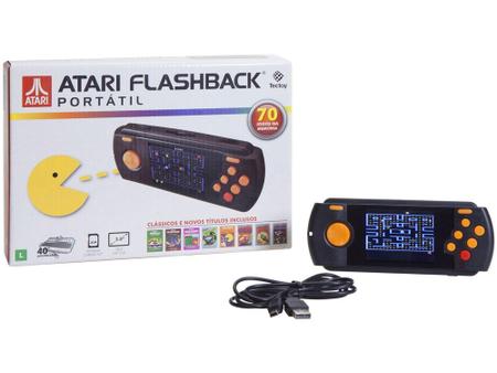 Imagem de Atari Flashback 8 Portátil Tectoy - com 70 Jogos