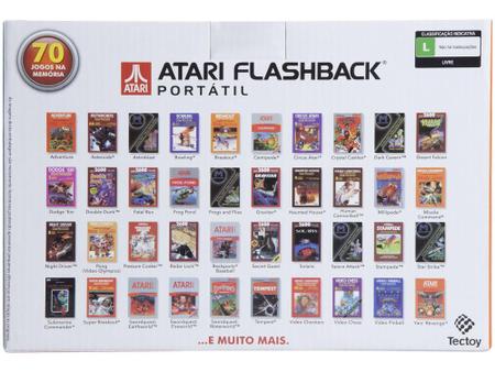 Imagem de Atari Flashback 8 Portátil Tectoy - com 70 Jogos