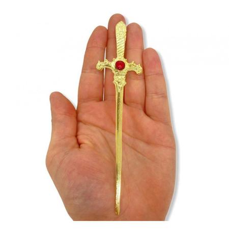 Imagem de Athame Cigana Metal Dourado Brilhante 15 cm - Selecione a Cor