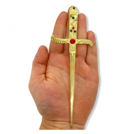 Imagem de Athame Cigana Metal Dourado Brilhante 19 cm -Selecione a Cor