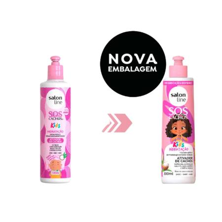 Imagem de Ativador de Cachos Salon Line SOS Cachos Kids 300ml