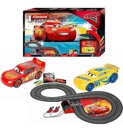 Race Car Race Primeiro Carros Disney Dinoco Cruz