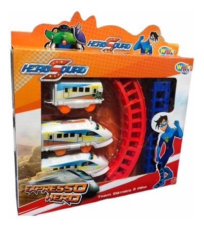 Auto Pista Trilho Super Trem Locomotiva Ferrorama Brinquedo