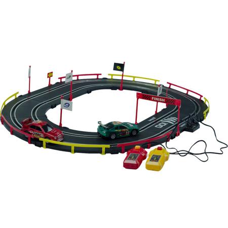 Pista Infantil Com 2 Carrinhos 50 Peças - Importway