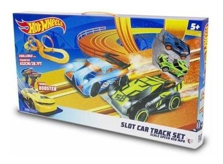 Hot wheels slot cheap car track set beginner