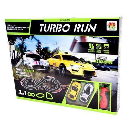 Imagem de Autorama Turbo Run - 3 em 1 - com 2,8 mt de extensão - 5892 - Dm Toys