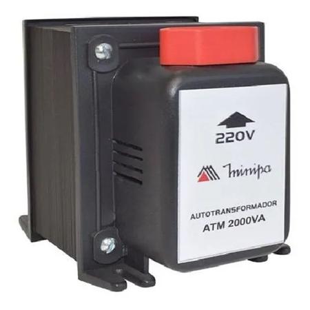 Imagem de AUTOTRANSFORMADOR BIVOLT 110/220V 50/60Hz - ATM2000VA - MINIPA