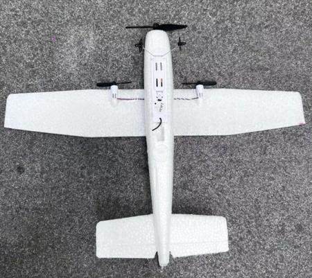 Avião Controle Remoto Cessna 182 Fx801 2,4ghz Pronta Entrega