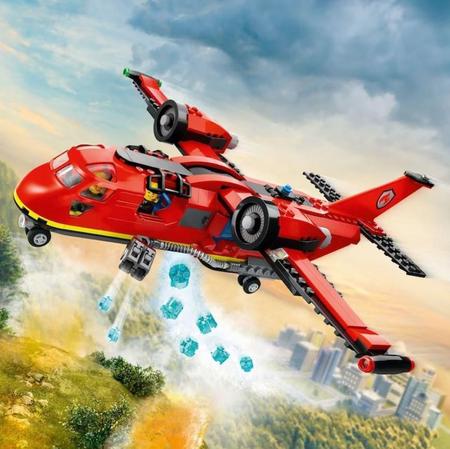 Imagem de Avião De Resgate De Incêndio - Lego 60413