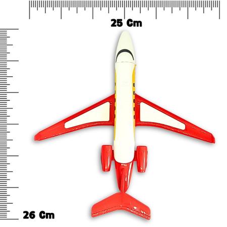 Imagem de Avião Executivo Jatinho Brinquedo Realista Divertido Crianca