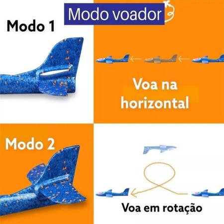 Avião Isopor Aeromodelo Planador Manual – Futuro Brasil Importação e  Exportação