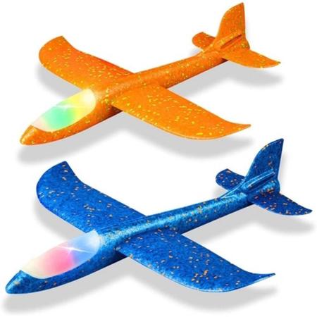 Em promoção! Grande Espuma Avião Voando De Planador Brinquedo Lançar Mão De  Isopor De Avião Ao Ar Livre Jogo De Aviões Modelo De Brinquedos Aeronave  Para Crianças Meninos Presente