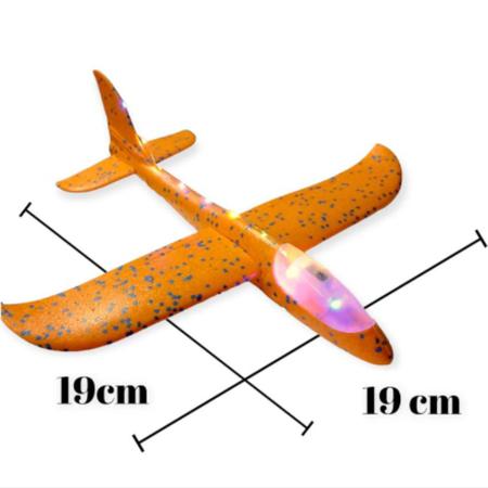 Loja Quick: Avião De Isopor Com Luz