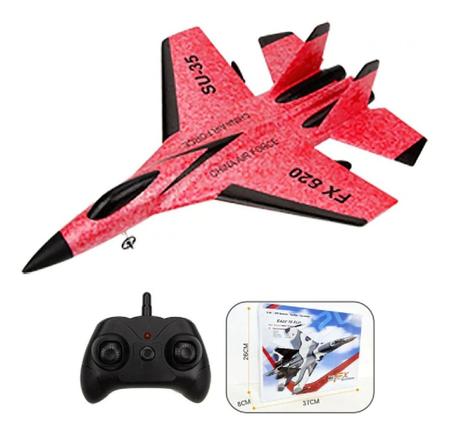 Brinquedo Avião Planador RC com LED para Crianças, Controle Remoto Isopor,  Mão Jogando Wingspan Jet, 20