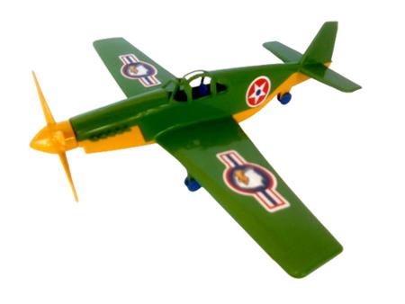 Imagem de Aviãozinho de Brinquedo Plástico Avião de Combate Verde