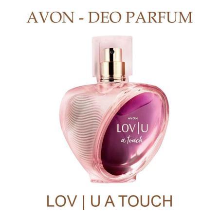 Avon Lov U A Touch Deo Parfum 75ml Perfume Feminino - Perfume Feminino -  Magazine Luiza