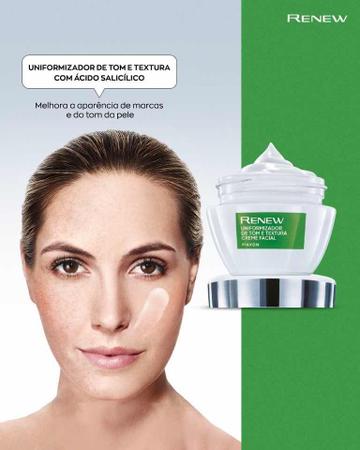 Imagem de Avon Renew Clareador Facial Uniformizador  Tom e Textura 30g