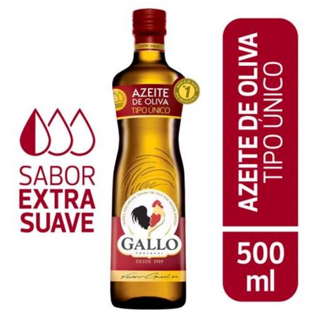 Imagem de Azeite de Oliva Extra Virgem Clássico Português Gallo Vidro 500ml