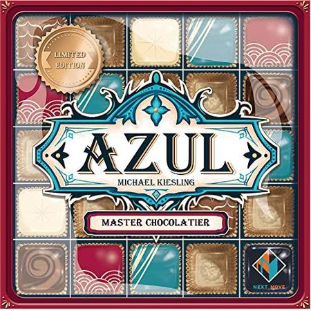 Azul Master Chocolatier Edição Limitada Jogo de Tabuleiro Jogo Abstrato de  Puzzle Estratégia Jogo Familiar para Adultos e Crianças Idade 8+ 2-4  Jogadores Tempo médio de reprodução 30-45 minutos Feito por Next