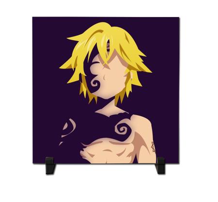 Azulejo 15x15 Meliodas Nanatsu No Taizai Sete Pecados Anime