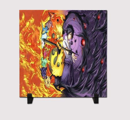 Azulejo 15x15 Sasuke Uchiha Naruto Clássico Decoração - Hot Cloud