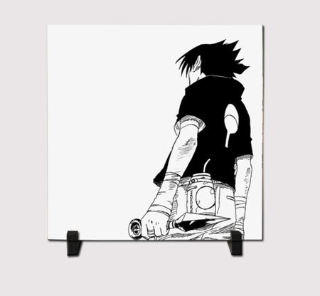 Azulejo 15x15 Sasuke Uchiha Naruto Clássico Decoração - Hot Cloud