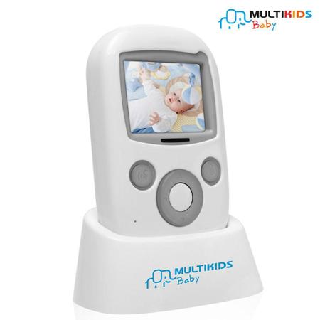 Imagem de Babá Eletrônica Tela LCD Color Baby View BB001 - Multikids Baby