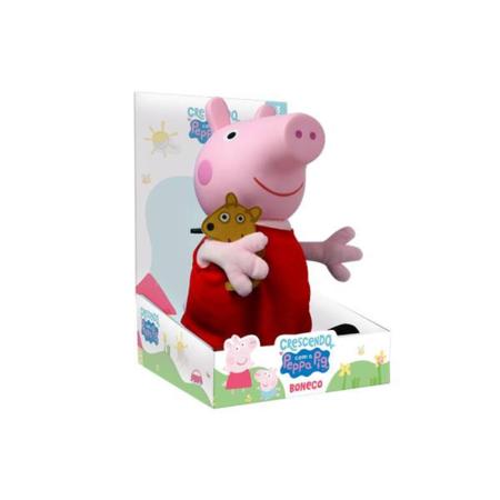 Imagem de Baby Brink Pelúcia da Peppa Pig com Teddy 30 cm