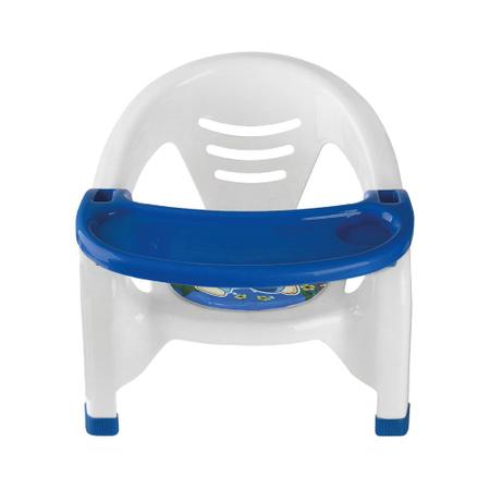 Imagem de Baby Chair - Cadeira de Alimentação com Bandeja Removível - Cor Azul