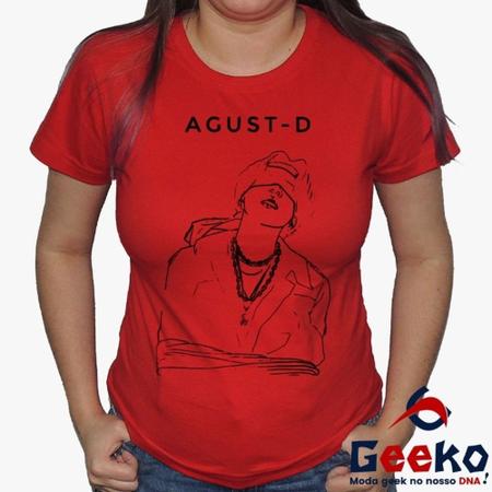 Blusa bts cheap suga feminina
