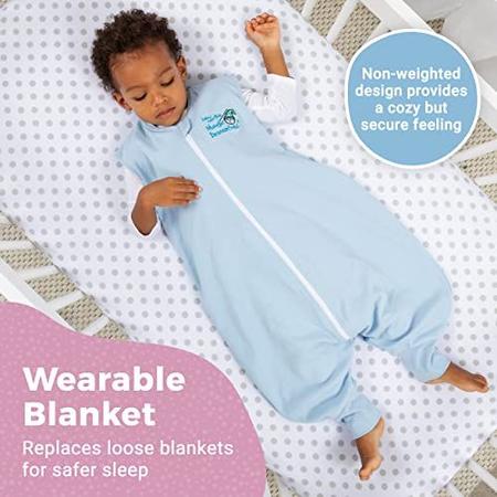 Imagem de Baby Merlin's Magic Dream Sack Walker - 100% Algodão Baby Wearable Cobertor - Creme - Baby Sleep Sack 12-18 Meses