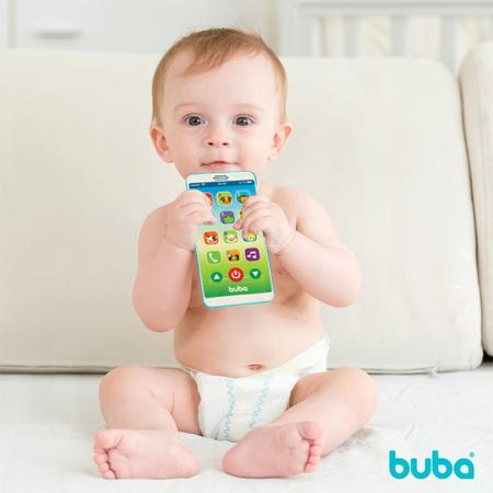 Imagem de Baby Phone Buba Celular Para Bebês Telefone Com Sons e Músicas Infantil