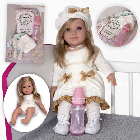 Boneca Adora Barata Reborn 49 cm Magazine Luiza - Cegonha Reborn Dolls -  Bonecas - Magazine Luiza