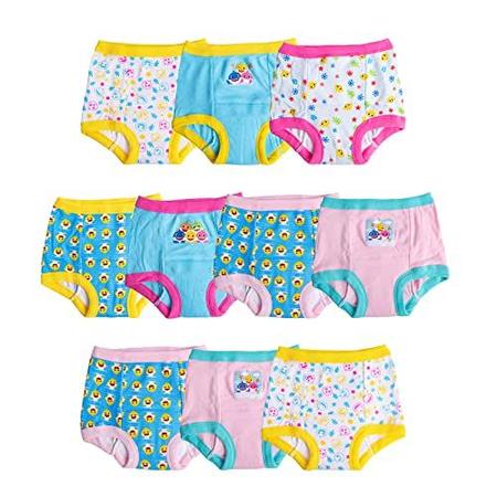 Baby Shark Unisex Baby Potty Pant Multipacks Training Underwear, Pink 10pk,  18 meses EUA - Calcinha para Bebês - Magazine Luiza