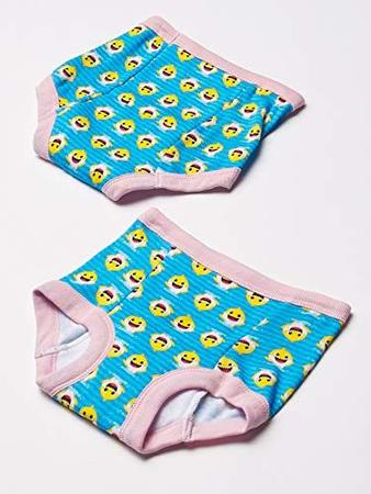 Baby Shark Girls Underwear Multipacks, Shark 10pk, 2T 3T