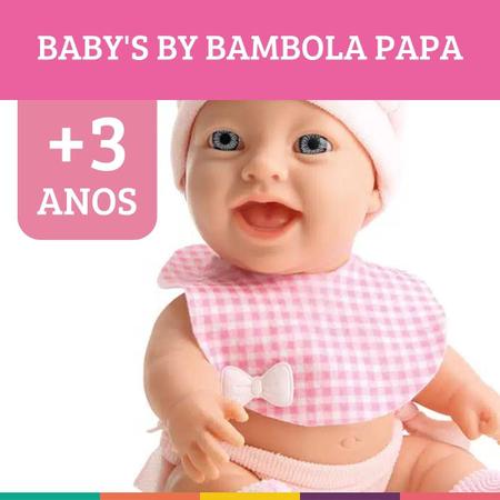 Boneca Babys By Bambola Papa 23cm Bambola : : Brinquedos e  Jogos