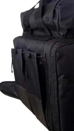 Imagem de Bag Mochila Térmica Bolsão Reforçado para Entrega e com Isopor Laminado - preta - Ludnai Bags