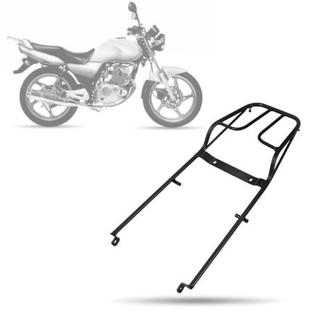 Imagem de Bagageiro Moto Sansão Pro Tork Garupa Sundown Hunter 125 Resistente