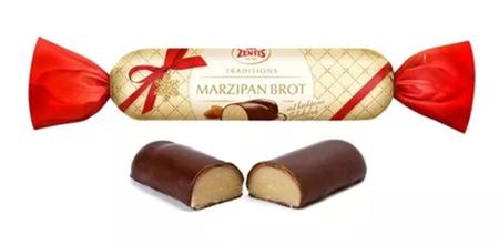 Imagem de Baguete Marzipan coberto com Chocolate Puro 100g - Zentis (kit 6 Unidades)