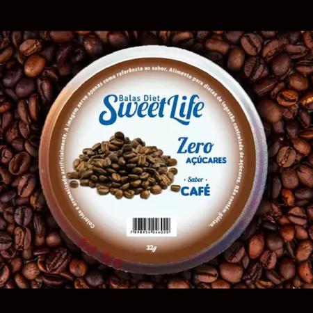 Imagem de Bala Diet de Café Sweet Life 32g (6 Latas) - Sem Açúcares