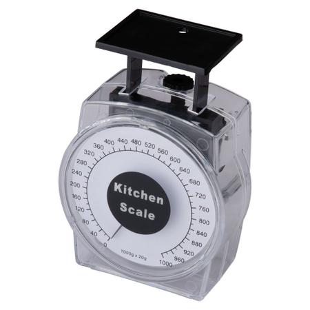 Imagem de Balança Analógica Mecânica Cozinha Alimentos Pequenos 1 Kg