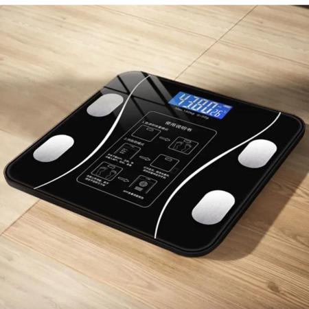 Imagem de Balança De Banheiro Inteligente Bioimpedância Digital 180Kg