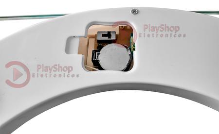 Imagem de Balança Digital Corporal Vidro Temperado 8mm de Banheiro Academia Até 180 Kilos Quadrada Com Visor LCD - Pesa Em Kg e Lb
